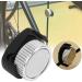 Universal Bike Odometer Magnet - Durable Spoke Wheel Magnet for Sports Speedometer - Cycling Computer Part - Bicycle Odometer Accessories (Black/Silver) - Buy Online on GoSupps.com