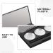 Palette de Voyage Vide Compartiments pour Fards Paupi res et Blush Bo te M tallique Rechargeable Espace pour Pinceaux pour Usage Polyvalent - Buy Online on GoSupps.com