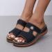 Women's Plantar Fasciitis Arch Support Sandals - Open Toe Orthotic Flip Flops (Black, Size 9 US) - Buy Online on GoSupps.com