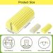 4 Pack Damp Clean Duster Sponge Magical Dust Cleaning Sponge Reusable Dusters for Cleaning Blinds Glass Baseboards Vents Railings Mirrors Window Track Grooves - Buy Online on GoSupps.com