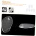 FRCOLOR 12 Pairs Forefoot Pads for Sandals | Gel Metatarsal Cushion & Heel Protectors - Soft Transparent Pain-Free Support - Buy Online on GoSupps.com