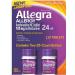Allegra 24 Hour Indoor and Outdoor Allergy Relief 180mg 55 Tablets Pack of 2 (110 ct.)