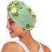 Green Small Frog Hair Towel 2 Pack - Super Absorbent Quick Dry Hair Turbans for Women & Girls | Perfect Hair Drying Solution - Buy Online on GoSupps.com