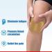 Natural Herbal Knee Pain Relief Patches - Fast Acting Heat Patches for Inflammation (Pack of 48) - Buy Online on GoSupps.com