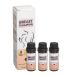 3 Pack Stretch Mark Essential Oil Massage Oil for Body Firming Tightening Skin Massage Oil for Chest Hip 20 Ml