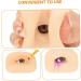 Ipetboom 2pcs Makeup Practice Skin Eyeshadow Fake Skin for Training Reusable Silicone Skin Washable Eye Plate - Buy Online on GoSupps.com