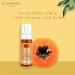 Papaya Anti-Tan & Glow Foaming Face Wash - 150ml | Brightening Orange Cleansing Gel for Radiant Skin | International Shipping Available - Buy Online on GoSupps.com