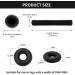 TONAUP Silicone Anti-Slip Covers - 6 Pairs Universal Glasses Temple Repair Caps for Enhanced Comfort & Grip - Buy Online on GoSupps.com