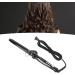 Premium Ceramic Curling Iron - Long Lasting Hair Curler Wand for Perfect Egg Roll & Water Ripple Styles - Portable Rapid Heating (Black - Buy Online on GoSupps.com
