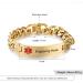 Personalized Medical Alert Bracelets | Emergency Medical ID Bracelets for Men & Women | Durable Stainless Steel Tags - Buy Online on GoSupps.com