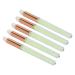 5pcs Lip Blending Brush Round Tip Rhinestones Handle Soft Hair Lipstick Smudge Applicator Brush Makeup Brushes Cosmetics Beauty Tool
