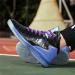 Roking Men's High-Top Basketball Shoes | Breathable Lightweight Gym Sneakers | Stylish Black Violet Running Shoes (38 EU) - Buy Online on GoSupps.com