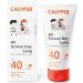 Calypso All School Day Long Sun Cream SPF 40-300ml (2x150ml) High Protection Sunscreen Water-Resistant Non-Greasy 8 Hours Protection Moisturising Formula - Buy Online on GoSupps.com