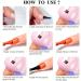 Peel off Nail Polish Quick Dry Nail Polish - Natural Water Based No Need Cure Nail Gel Polish No Odor Easy to Apply Nail Varnish - Nail Art DIY Manicure Home Use 8ml - Buy Online on GoSupps.com