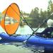 Vbest Life 42 Kayak Wind Sail Kit with Clear Window - Foldable Downwind Paddle for Kayaks, Canoes, Inflatable Boats, Paddle Board | Orange - Buy Online on GoSupps.com