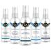 CA Perfume Best Spring Men Set Impression of (Light Blue + Mr.Savage + Code + Aventura + Aqua Di Giorgi) Fragrance Sample Travel Size Parfum Sprayer (2 Fl Oz/60 ml) x 5