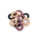 YEEPSYS Hair Ties, Coil Hair Ties, Phone Cord Hair Ties, Hair Coils Elastic Hair Band with Strong Grip (S, Mix E) S Mix E