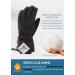 Buy Aokkr Winter Gloves - Waterproof Windproof Touchscreen Ski & Bicycle Gloves for Men & Women | Outdoor Running Anti-Slip Sports Gloves - Black - Buy Online on GoSupps.com