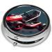 Mini Kartround Pill Box - Portable 3 Compartment Organizer for Travel | Ideal for Purse & Pocket - Buy Online on GoSupps.com