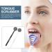 Healvian Tongue Cleaning Brush Tool - Portable Plastic Tongue Cleaner for Effective Mouth Hygiene & Plaque Removal - Buy Online on GoSupps.com