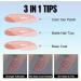 TOMICCA Short Coffin Nail Tips 180PCS Matte Dark Nude Gel Nails - 15 Sizes, No Filed Pre-colored Press On Nails for Nail Art Extensions - Buy Online on GoSupps.com