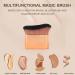 Tanning Brush - Fake Tan Brush for Body - Rose Gold Kabuki Foundation Brush - Self Tanning Brush Applicator Soft Dense Blending Brush - Face Brush for Liquid Powder Makeup - Buy Online on GoSupps.com
