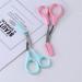 XCVFBVG Scissors Eyebrow Trimmer Scissors Comb Stainless Steel Brow Hair Scissors Clips Shaping Razor Grooming Trimmer Makeup Accessories(Color:Pink) - Buy Online on GoSupps.com