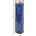 Buy Peaceful Home Blue Palm Wax Candle | Spiritual Intention Spell Vela CASA ESOTERICA PERFUMADA - Peace in the Home - Buy Online on GoSupps.com