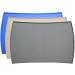 PetFusion Waterproof Dog & Cat Food Mat Large (24x16x.4") Grey