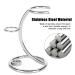 2 in 1 Portable Shaving Stand & Brush Kit - Men's Shaving Tool for Clutter-Free Grooming | International Shipping Available - Buy Online on GoSupps.com