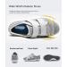 ZGDG Men's Diabetic Edema Shoes - Wide Width Lightweight Non-Slip Sneaker for Swollen Feet - Adjustable Closure - 11.5 Wide - Light Gray - Buy Online on GoSupps.com