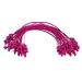 Plastic Dental Napkin Clip Safe Flexible Bib Holder Bib Clip for Adults Children Babies (Purple)