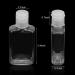 50 Pack Clear 30ml Travel Bottles - Refillable Flip-Top Containers for Camping & Business Trips - Buy Online on GoSupps.com