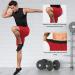 WRAGCFM Men's Compression Shorts with Pockets - Red, Medium | Running, Workout, Active Underwear - Buy Online on GoSupps.com