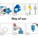 Smokitcen 2L Enema Kit with Silicone Hose, 5 Tips, and Controlled Flow for Colon Detox - Buy Online on GoSupps.com