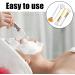 6 Pieces Facial Mask Brush Mask Nozzle Brush Soft Surface Fan Brush Silicone Mask Brush Facial Beauty Tool Mask Applicator Suitable for Mud Mask Facial Cream - Buy Online on GoSupps.com