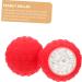 Buy Tovinanna Yoga Massage Ball - Portable Foot Massager & Fitness Device | Red Double Ball | International Shipping - Buy Online on GoSupps.com