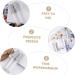 Veemoon Lot de 10 Tubes Gloss L vres Ronds 5 Ml Rechargeables Transparents pour Maquillage DIY Cosm tiques Portables - Buy Online on GoSupps.com