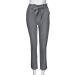 Ronony Ladies Straight Leg Summer Pants - Light Casual Trousers with Bag Hip Belt Regular Fit Comfy Beach Pants - XL Gray - Buy Online on GoSupps.com