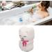 Qukaim Spa Bath Ball Cartoon Animal Shaped Bath Salt Ball Cute Essential Oil Bath Ball for Skin Care Peach Scented for Children and Adults - Buy Online on GoSupps.com