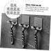 Alipis 20-Pack Stainless Steel Strong Sticky Hooks - High-Performance Bathroom & Shower Razor Hangers (5.7x4.5cm) - Buy Online on GoSupps.com
