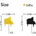 Piano Cupcake Toppers Piano Birthday Cupcake Toppers Music Themed Dessert Picks Musician/The Pianist Birthday Party Decoration - Black & Gold Glitter - Buy Online on GoSupps.com