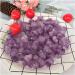Stone Crafts Natural Amethyst Quartz Crystal Gemstone Flower Reiki Crystal Stone Specimen for Home Decor Natural Luster - Buy Online on GoSupps.com