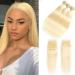 613 Blonde Bundles With Closure 613 Platinum Blonde Human Hair 3 Bundles With Transparent Color Lace Closure 4x4 Brazlian Straight Remy Hair Extension Can Be Dyed (182022+14inch, bundles with closure) 182022+14 Inch bundle…