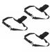 Practical 3 x massage bottle for oil and lotion adjustable waist belt holder (bottle not included)