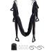 Aerial Yoga Swing Set Yoga Hammock Trapeze Sling Inversion Tool for Indoor Home Fitness (Black)
