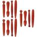 Minkissy 12 pieces of acupuncture rod depth tissue massage tool foot massager relaxation tools para masajes reductores de Madera facial scooter facial massage device facial tools
