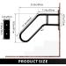 Grab Bars for Elderly Wall Handrail for Outdoor Steps Hand Rails for Indoor 1-3 Steps Stairs Railing for the Elderly Kids Disabled Pregnant Wome - Buy Online on GoSupps.com
