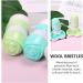 POPETPOP 1PC face Brush Facial Brush Manual Facial Brush face Scrub Brush Blackhead Scrubber Silicone scrubbers Facial Cleansing Brush Household Plastic abs Miss Storage Rack 11x8cm Green - Buy Online on GoSupps.com