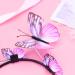 Shop Heallily Pink Butterfly Fascinator Headband - Bohemian Crown for Weddings & Photo Props - Buy Online on GoSupps.com
